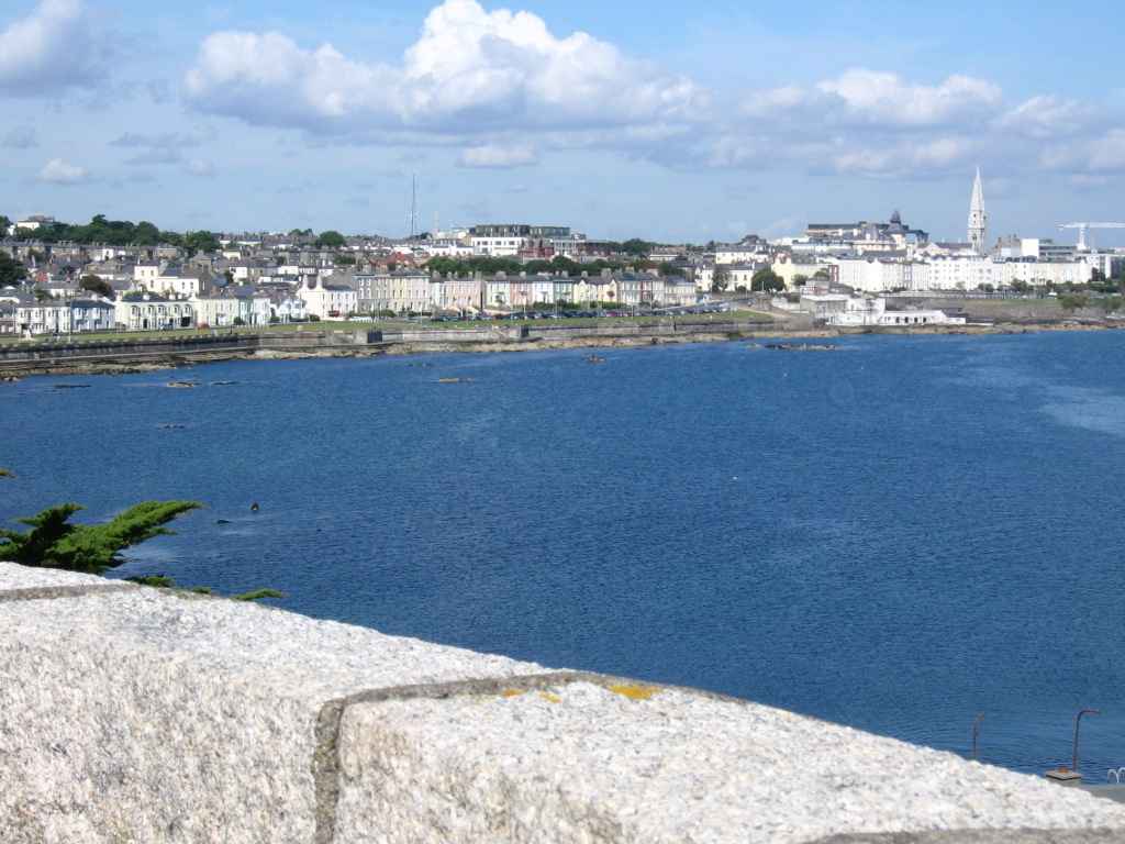 The view from the Martello Tower